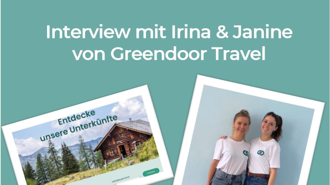 Interview mit den Gründerinnen von Greendoor Travel