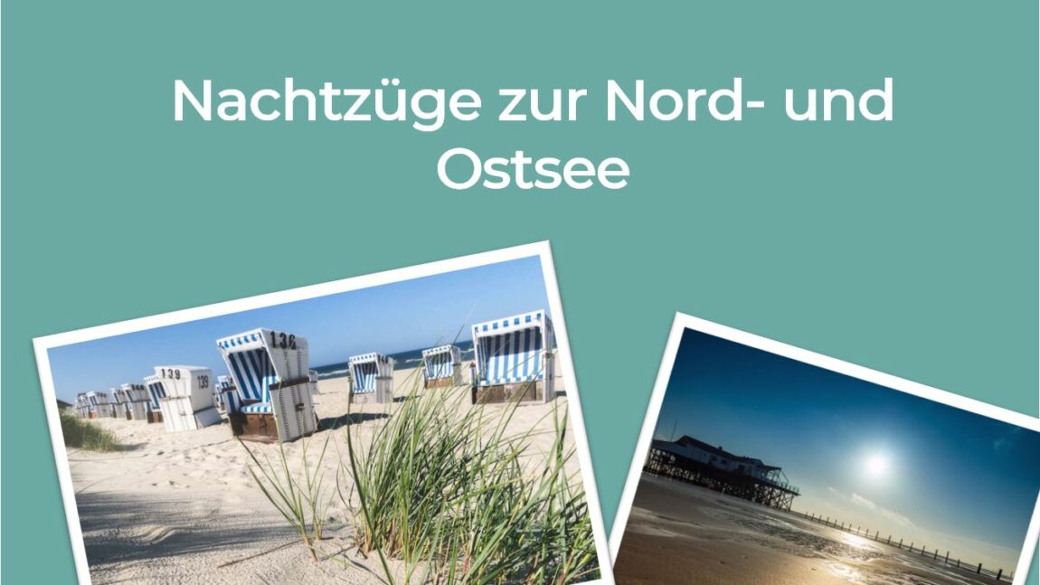 Nachtzüge zur Nord- und Ostsee
